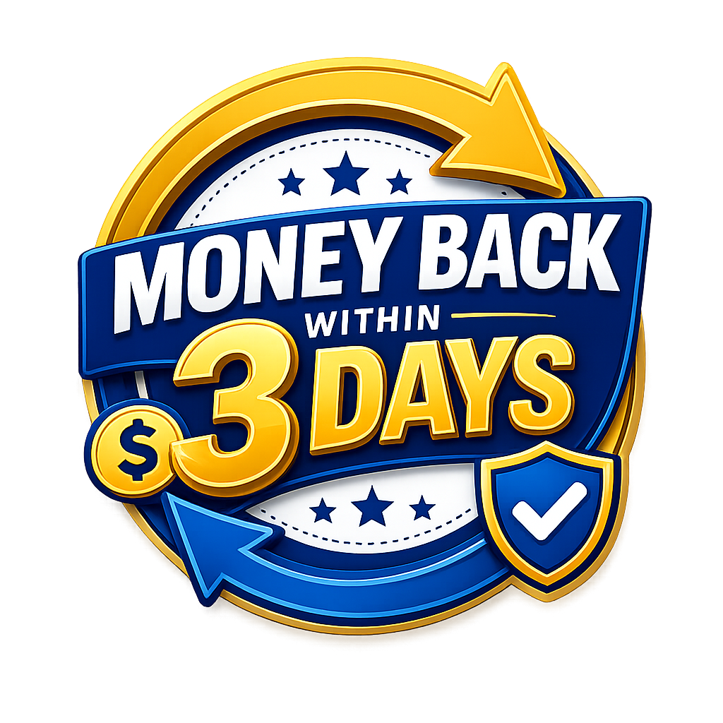 3-Day Guarantee